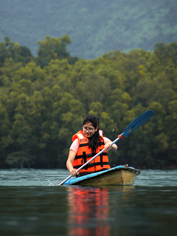 Kayaking @ Ananthagiri Hills